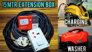 Extension Box  Lengthy Cable for EV charging  Ola S1 Pro amp Heavy Appliances trending diy switch [upl. by Sandie992]