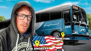 I Spent 5 DAYS on Americas Longest Greyhound Bus It Was HELL [upl. by Giorgia272]