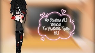 My Yansim AU reacts to Yandere Taro AU Ayano X Taro SalliCali [upl. by Ardnalahs]