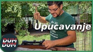 Upucavanje dugih cevi montaža i upucavanje optike [upl. by Ecinna255]