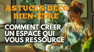 Astuces Déco BienÊtre  Comment Créer un Espace qui Vous Ressource [upl. by Nyrhtakyram]