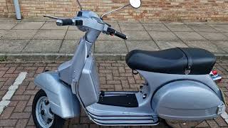 Vespa PX125 walk round and sound check [upl. by Nesmat]