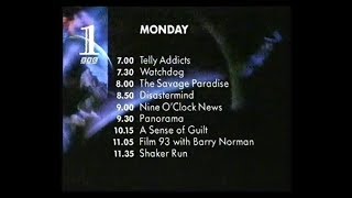 BBC1  Closedown  1993 [upl. by Sherlock]