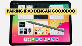 Cara Menyambungkan iPad dengan GOOJODOQ Terbaru  Alternatif Apple Pencil ✅ [upl. by Salguod283]