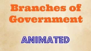 Powers of the 3 Branches of Government  Quick Lessons  Episode  1 [upl. by Nosak]