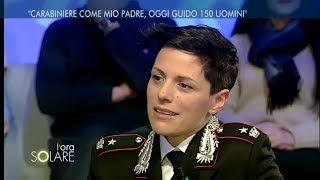 Anna Patrono quotCarabiniere come mio padre oggi guido 150 uominiquot [upl. by Yonita]