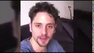 Christopher Von Uckermann felicitando Anahi por su cumpleaños y bebe 2017 [upl. by Nnaeilsel]