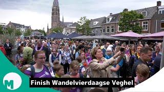 Finish Wandelvierdaagse Veghel I Omroep Meierij [upl. by Haeckel]