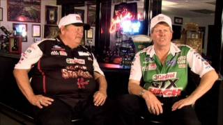 2 Castrol John Force Racing Story Celebrating 25 yrs Early Days [upl. by Loralee]