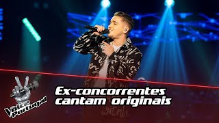 Exconcorrentes cantam originais  The Voice Portugal [upl. by Suiramed]