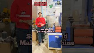 Sanitary Pad Making Machine machine business viralshorts [upl. by Laersi772]