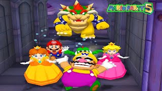 Mario Party 5  Best Minigames  Daisy vs Wario vs Yoshi vs Mario Master CPU [upl. by Anik457]