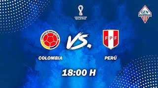 Colombia vs Perú  Fecha 15  Eliminatorias Qatar 2022 [upl. by Hallee985]