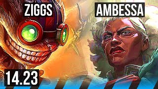 ZIGGS vs AMBESSA MID  KR Master  1423 [upl. by Philoo]