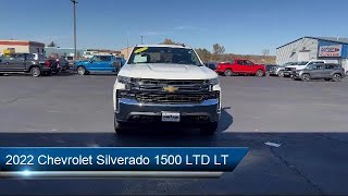 2022 Chevrolet Silverado 1500 LTD LT Crew Cab Portage Baraboo Pardeeville Endeavor Madison [upl. by Hurlbut]