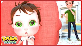 Hide amp Seek Song  Time Nursery Rhymes amp Kids Songs  MORE Nursery Rhymes  Bmbm Cartoon [upl. by Claiborn]