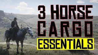 3 Horse Cargo ESSENTIALS  Red Dead Redemption 2 [upl. by Vani]