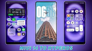 Top 3 MIUI 14 Theme  HyperOS Look Any MIUI 14 Devices [upl. by Meridith]