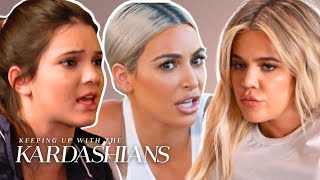 HUGE KardashianJenner Fights amp Shady Moments  KUWTK  E [upl. by Eciruam35]