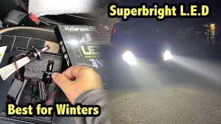 ANTIFOG LED FOR WAGONR  NEW LIGHTS FOR MY WAGONRz  HOW TO INSTALL LED LIGHT IN WAGON R [upl. by Enaira]