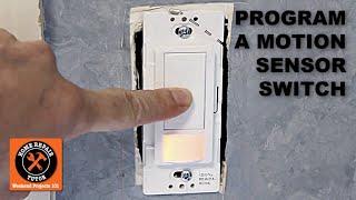 How to Program the Maestro Motion Sensor Light Switch [upl. by Sopher]