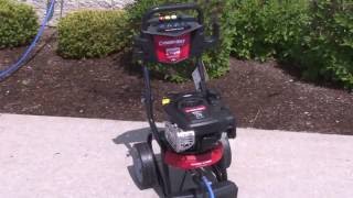 TroyBilt® Pressure Washer Operation [upl. by Rumilly106]