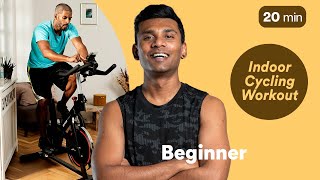 20 Minute Beginner Indoor Cycling Workout  Motosumo [upl. by Damian]