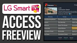 How To Get Freeview On LG Smart TV 2024 [upl. by Akeem843]