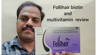 Follihair tablet Tamil review [upl. by Ariana785]