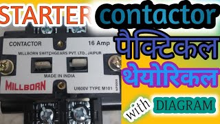 Practical and Simplified Circuit Diagram magnetic contactor [upl. by Akilam]