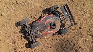 Hobao Hyper SS Nitro Buggy  Spring Bash amp Tuning [upl. by Jarl]