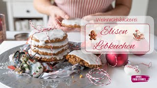 Feinste Elisenlebkuchen mit erlesenen Zutaten  Weihnachtsgebäck Lebkuchen Rezept [upl. by Beker497]