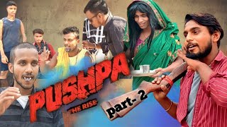 PUSHPA part  2  best spoof scene youtubers team [upl. by Schalles]