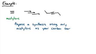 Alkylation of Terminal Alkynes and Intro to Reaction Maps [upl. by Heigl]