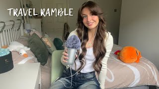 ASMR Close whisper travel ramble✈️ [upl. by Fong908]