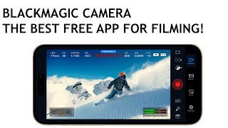 BlackMagic Camera  The Best Free App for Filming [upl. by Ahcim]