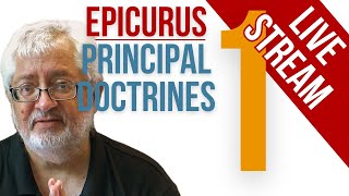 The Philosophy of Epicurus Part 1 philosophy philosophyofhappiness livestream epicurus [upl. by Riess]