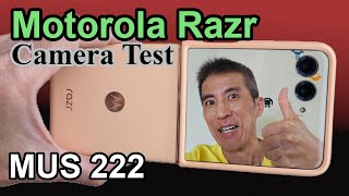 Motorola Razr 50 Ultra  Unboxing amp Camera Test MUS 222 [upl. by Rockwood]