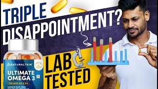 NATURALTEIN TRIPLE STRENGTH FISH OIL LAB TESTED  PASS OR FAIL  review health fitness gym [upl. by Aietal]