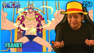 🤖 FRANKY IS A TANK 🤖  One Piece  Episode 258  Reaction [upl. by Groveman]