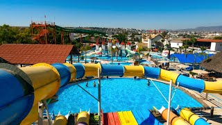 Crazy Medusa Slide in El Vergel Water Park Tijuana Mexico [upl. by Descombes]