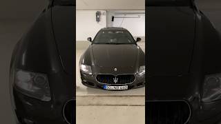 Maserati Quattroporte GTS Sound V8 🇮🇹 maseratiquattroportegts maseratiquattroporte [upl. by Yttik]