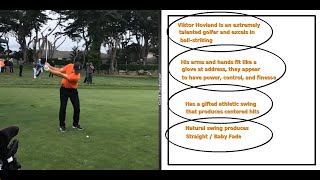 Viktor Hovland Golf Swing  Driver  Iron  Notes  Traits [upl. by Jacobs930]