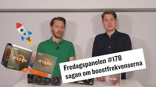 Fredagspanelen 178 AMDs boostfrekvenser RX 5700 XT från partners och nytt från Apple [upl. by Ravel]