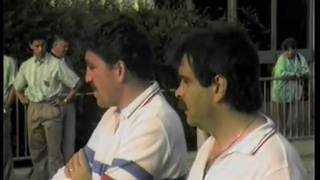 Championnat de France à pétanque 1988 de TARBES  Episode 01 [upl. by Ecirp]