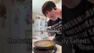 he ruined a WAGYU STEAK cooking steak wagyu homecooking easydinner Recipe [upl. by Akkina]