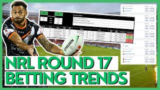 Betting Tips Trends amp Predictions For ALL Matches In Round 17  2024 NRL Season [upl. by Antin]