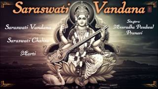 Saraswati Vandana Chalisa Aarti By Anuradha Paudwal Pranavi Full Audio Song Juke Box [upl. by Nayve]