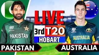 Pakistan vs Australia 3rd T20  Live Cricket Match Today  PAK vs AUS Live Match Today  PAK vs AUS [upl. by Avilys]