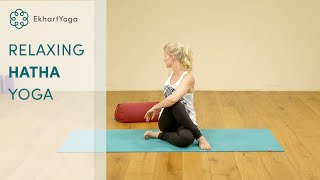 30 minute relaxing Hatha Yoga class with Esther Ekhart [upl. by Kester321]